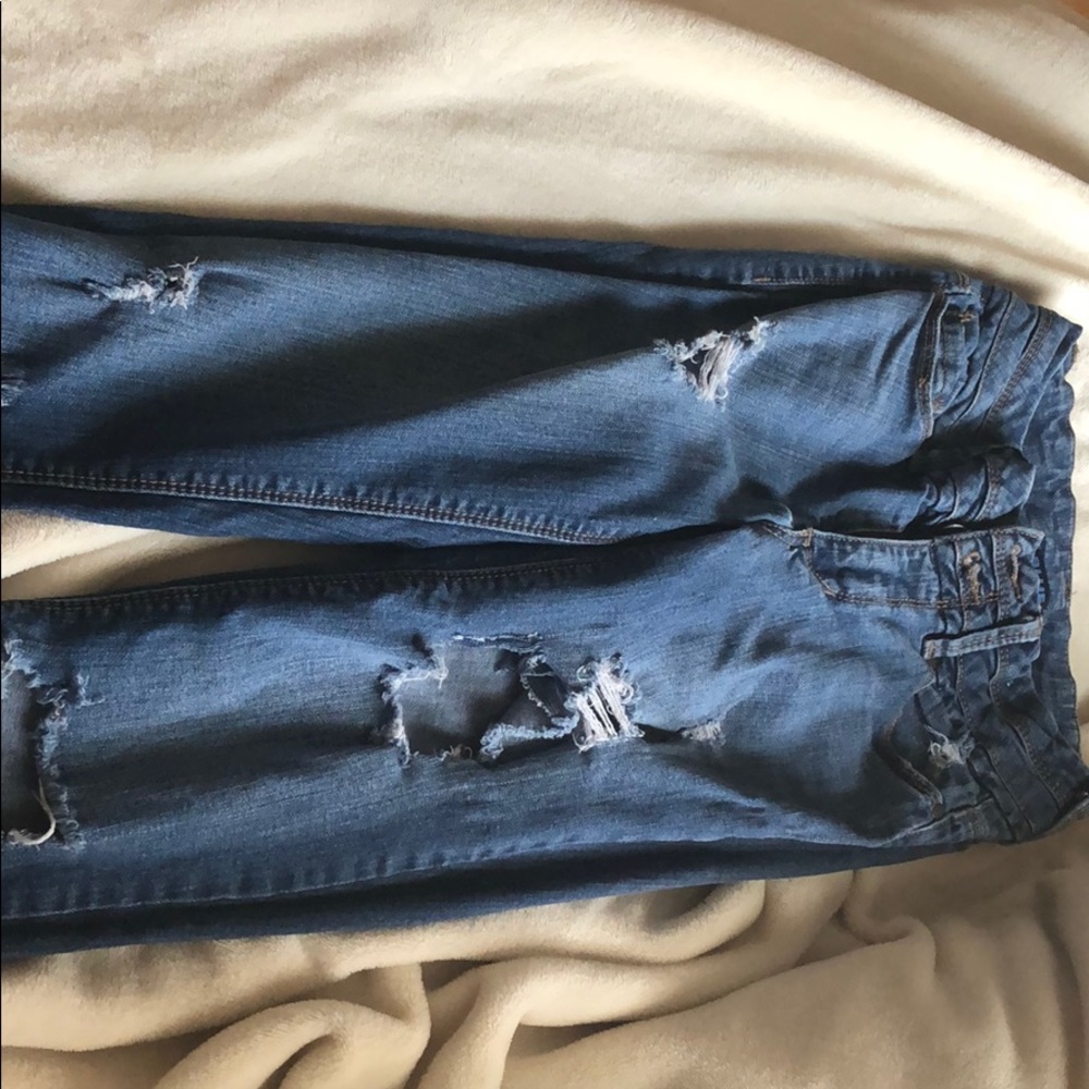High wasted jeans